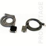 Datalogic CAB-362 RS-232 Coiled 9-Pin Fem. 