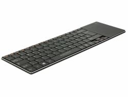 DeLOCK 12454 πληκτρολόγιο κινητής συσκευής Micro-USB Μαύρος [Μαύρο] 