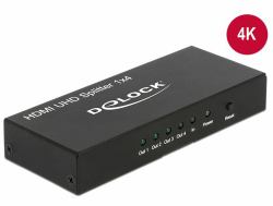 DeLOCK 18684 διαχωριστής βίντεο HDMI 4x HDMI 