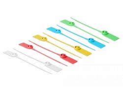 DeLOCK 18825 δεματικό Releasable cable tie Πλαστικός Ποικιλία χρωμάτων 10 τεμάχια 