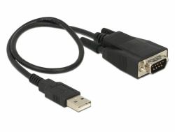 DeLOCK 62958 φορητός σταθμός σύνδεσης & προσομοιωτής θύρας USB Τύπου-A Μαύρος [Μαύρο] 
