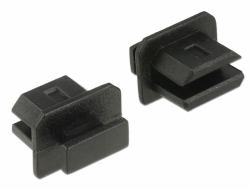DeLOCK 64026 κάλυμμα πρίζας mini Displayport Μαύρος [Μαύρο] 10 τεμάχια 