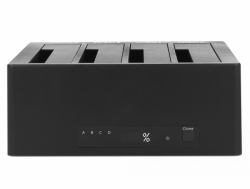 DeLOCK 64063 docking station δίσκων αποθήκευσης USB 3.2 Gen 1 [3.1 Gen 1] Type-B Μαύρος [Μαύρο] 
