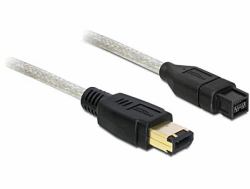 DeLOCK FireWire B/A, 1m Γκρι 