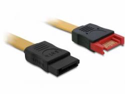 DeLOCK 0.5m SATA III SATA καλώδιο 0,5 m Καστανός [Καφέ] 