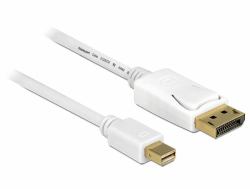 DeLOCK 83485 καλώδιο DisplayPort 7 m Mini DisplayPort Λευκός [Άσπρος] 