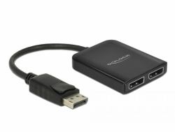 DeLOCK 87768 διαχωριστής βίντεο DisplayPort 2x DisplayPort 