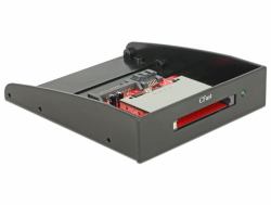 DeLOCK 91496 συσκευή ανάγνωσης καρτών SATA Εσωτερικός Μαύρος [Μαύρο] 