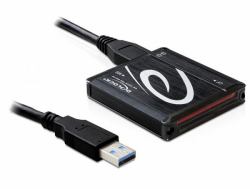 DeLOCK USB 3.0 Card Reader All in 1 συσκευή ανάγνωσης καρτών USB 3.2 Gen 1 [3.1 Gen 1] Μαύρος [Μαύρο] 