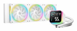 DeepCool LQ360 WH Επεξεργαστής Κιτ υγρής ψύξης 12 cm Μαύρος [Μαύρο] 1 τεμάχια 