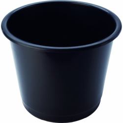 Deflecto CP025YTBLK 14L Πολυπροπυλένιο Μαύρος [Μαύρο] καλάθι απορριμμάτων 