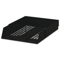 Deflecto CP043YTBLK θήκη γραφείου Πολυστερίνη Μαύρος [Μαύρο] 