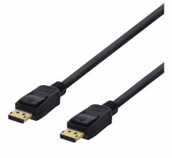 Deltaco DP-1015D καλώδιο DisplayPort 1,5 m Μαύρος [Μαύρο] 
