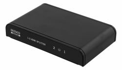 Deltaco HDMI-245 διαχωριστής βίντεο 2x HDMI 
