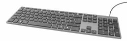 Deltaco TB-801 πληκτρολόγιο Σπίτι USB QWERTY Σκανδιναβικός Γκρι  - ξένη έκδοση