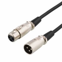 Deltaco XLR-1020 καλώδιο ήχου 2 m Μαύρος [Μαύρο] 