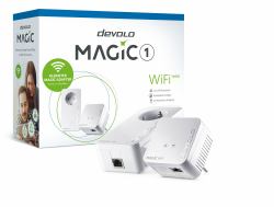 Devolo Magic 1 WiFi mini Starter Kit 1200 Mbit/s Σύνδεση Ethernet/LAN Wi-Fi Λευκός [Άσπρος] 2 τεμάχια 