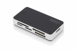 Digitus DA-70330-1 συσκευή ανάγνωσης καρτών USB 3.2 Gen 1 [3.1 Gen 1] Μαύρος [Μαύρο], Λευκός [Άσπρος] 