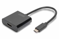 Digitus DA-70852 κάρτα γραφικών USB Μαύρος [Μαύρο] 