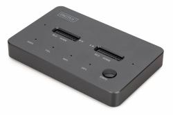 Digitus DA-71545-1 docking station δίσκων αποθήκευσης USB 3.2 Gen 1 [3.1 Gen 1] Type-C Μαύρος [Μαύρο] 