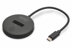 Digitus DA-71547 docking station δίσκων αποθήκευσης USB 3.2 Gen 2 [3.1 Gen 2] Type-C Μαύρος [Μαύρο] 