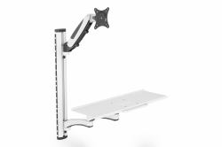 Digitus DA-90451 βάση & στήριγμα All-in-One PC/workstation 8 kg Μαύρος [Μαύρο], Λευκός [Άσπρος] 81,3 cm [32"] 