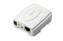 Digitus DN-13003-2 διακομιστής εκτύπωσης Ethernet LAN Λευκός [Άσπρος] 