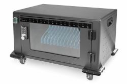 Digitus DN-45003 οργανωτής σταθμού φόρτισης Ανεξάρτητος [μη ενσωματωμένος] Μέταλο Μαύρος [Μαύρο] 