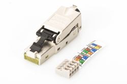 Digitus DN-93631 ενωτικό καλωδίων RJ-45 Ανοξείδωτο ατσάλι 