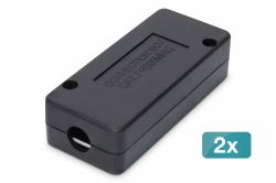 Digitus DN-93907-1-2 κουτί διακλάδωσης δικτύου Cat7 Μαύρος [Μαύρο] 