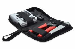 Digitus DN-94022 κιτ εργαλείων προετοιμασίας καλωδίων Μαύρος [Μαύρο], Γκρι, Κόκκινο 