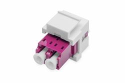 Digitus DN-96019-1-K προσαρμογέας οπτικών ινών LC/LC 1 τεμάχια Βιολέτα [Ιόχρους] 