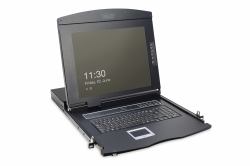 Digitus DS-72210-2US ράφι 43,2 cm [17"] 1280 x 1024 εικονοστοιχεία Μαύρος [Μαύρο] 1U 