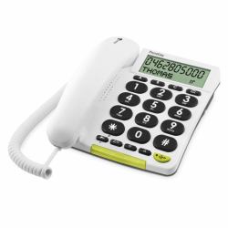 Doro PhoneEasy 312cs Αναλογικό τηλέφωνο Αναγνωριστικό καλούντος Λευκός [Άσπρος]  - ξένη έκδοση