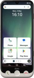 Doro Aurora A30 15,5 cm [6.1"] Διπλή SIM Android 14 4G USB Type-C 6 GB 128 GB 5000 mAh Μαύρος [Μαύρο], Λευκός [Άσπρος] 