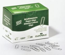 Durable 1207-25 συνδετήρας Zinc steel 1000 τεμάχια 