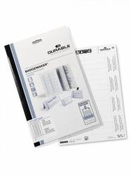 Durable BADGEMAKER Ένθετο σήμα Λευκός [Άσπρος] 600 τεμάχια 