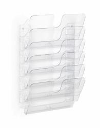 Durable FLEXIPLUS σταντ βιβλίου 6 ράφια Διαφανής 