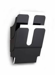 Durable FLEXIPLUS σταντ βιβλίου 2 ράφια Μαύρος [Μαύρο] 