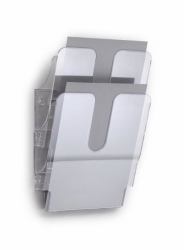 Durable FLEXIPLUS σταντ βιβλίου 2 ράφια Διαφανής 