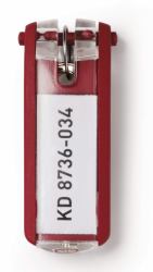 Durable Key Clips 6 Black [6]