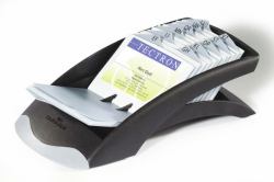 Durable VISIFIX θήκη για επαγγελματικές κάρτες Μαύρος [Μαύρο] 