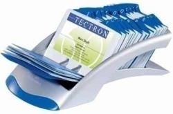 Durable VISIFIX desk θήκη για επαγγελματικές κάρτες Άργυρος 