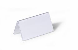 Durable 805119 μη μεταλλική πινακίδα Διαφανής PVC 