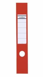 Durable ORDOFIX 60 mm αυτοκόλλητη ετικέτα Ορθογώνιο παραλληλόγραμμο Κόκκινο 10 τεμάχια 