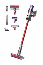 Dyson V11 Fluffy Ηλεκτρική σκούπα στικ 2-σε-1 Μπαταρία Στεγνός Χωρίς σακούλα Νικέλιο, Κόκκινο 