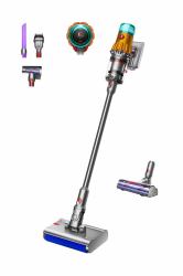 Dyson V12 Submarine 3-σε-1 σκούπα stick Μπαταρία Στεγνός και υγρός HEPA Χωρίς σακούλα 0,35 L Νικέλιο, Κίτρινο 