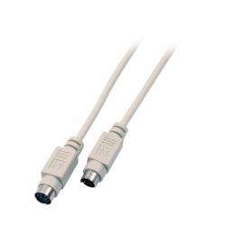 EFB Elektronik PS/2 5m PS/2 καλώδιο 6-p Mini-DIN Μπεζ 
