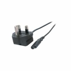 EFB Elektronik EK498.1,8 καλώδιο ρεύματος Μαύρος [Μαύρο] 1,8 m BS 1363/A C7 σύνδεσμος 