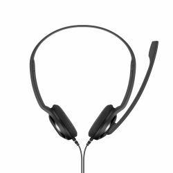 EPOS Sennheiser PC 8 USB Ακουστικά Καλωδιωμένος [Ενσύρματος] Head-band Γραφείο/Τηλεφωνικό κέντρο Μαύρος [Μαύρο] 